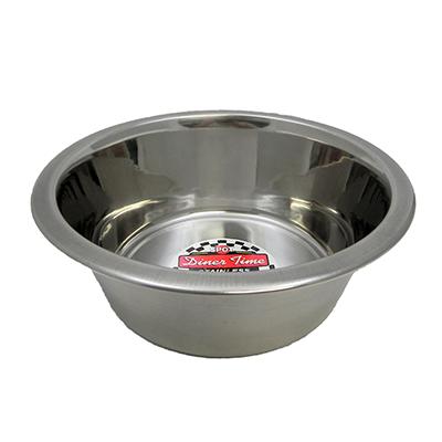Stainless Steel Dog Food/Water Bowl 2 Qt 2 pack Click for larger image