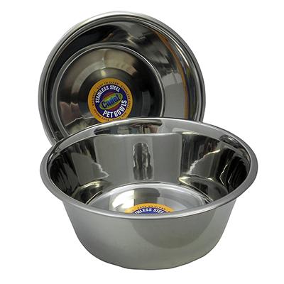 Stainless Steel Dog Food/Water Bowl 5 Qt 2 pack Stainless Steel Dog Food/Water Bowl 5 Qt 2 pack