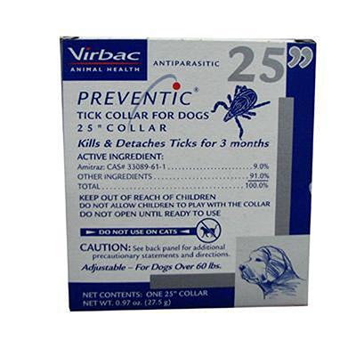 Preventic Tick Collar 25 inch 3 Pack Preventic Tick Collar 25 inch 3 Pack