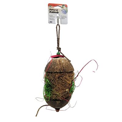 Coconut Hanging Hut Medium Bird Toy Click for larger image Coconut Hanging Hut Medium Bird Toy Click for larger image