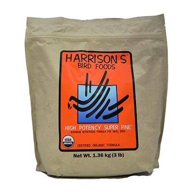 Harrison's High Potency Organic Super Fine Bird Diet 3Lb. Harrison's High Potency Organic Super Fine Bird Diet 3Lb.