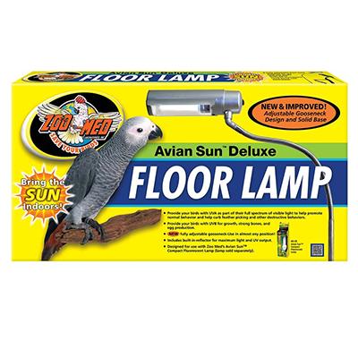 ZooMed AvianSun Floor Lamp for Birds Click for larger image ZooMed AvianSun Floor Lamp for Birds Click for larger image