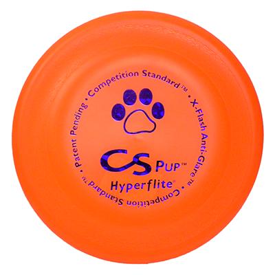 Hyperflite Competition Standard Pup Orange Dog Disc Click for larger image Hyperflite Competition Standard Pup Orange Dog Disc Click for larger image