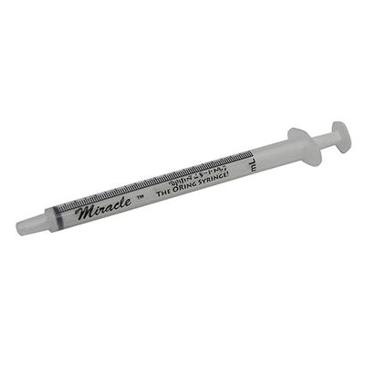 Miracle 1cc Slip Tip O-Ring Handfeeding Syringe Miracle 1cc Slip Tip O-Ring Handfeeding Syringe