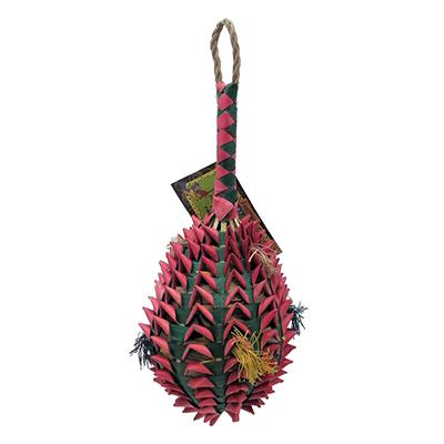 Super Bird Pineapple Foraging Basket Xlarge Bird Toy Click for larger image