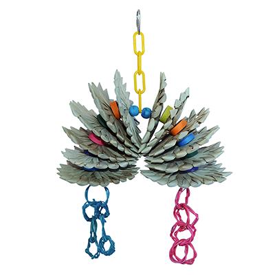 Super Bird Pineapple Twist Bird Toy for Larger Birds Super Bird Pineapple Twist Bird Toy for Larger Birds