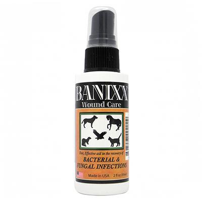 Banixx Anti Bacterial and Fungal Wound Care Spray 2oz. Click for larger image