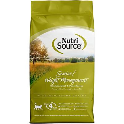 NutriSource Senior/Weight Management Cat Food 6.6Lb. NutriSource Senior/Weight Management Cat Food 6.6Lb.