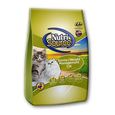 NutriSource Senior/Weight Management Cat Food 1.5Lb. NutriSource Senior/Weight Management Cat Food 1.5Lb.