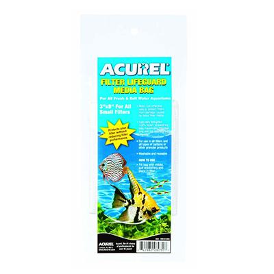 Acurel Mesh Aquarium Filter Saver Bag Small 3 x 8-inch Click for larger image