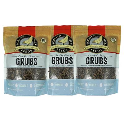 Cluckin Good Grubs Chicken Treat 1.25lb 3 Pack Click for larger image Cluckin Good Grubs Chicken Treat 1.25lb 3 Pack Click for larger image