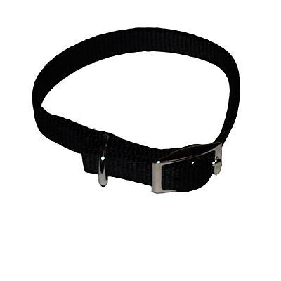 Nylon Dog Collar 5/8 inch Black 14-inch Nylon Dog Collar 5/8 inch Black 14-inch