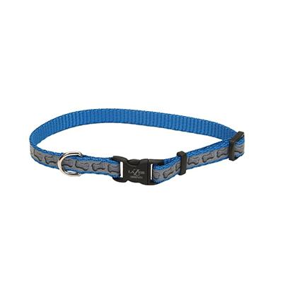 Lazer Brite Bones Small Reflective Dog Collar Lazer Brite Bones Small Reflective Dog Collar