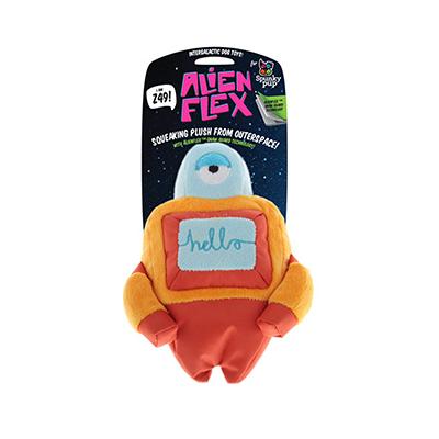 Spunky Alien Z49 Soft Dog Toy Wtih Squeaker Spunky Alien Z49 Soft Dog Toy Wtih Squeaker
