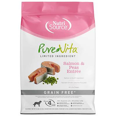 PureVita Grain Free Salmon and Peas Dog Food 15Lb. PureVita Grain Free Salmon and Peas Dog Food 15Lb.