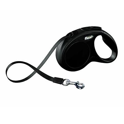 Flexi Medium Small Black Retractable Tape Dog Leash Click for larger image Flexi Medium Small Black Retractable Tape Dog Leash Click for larger image