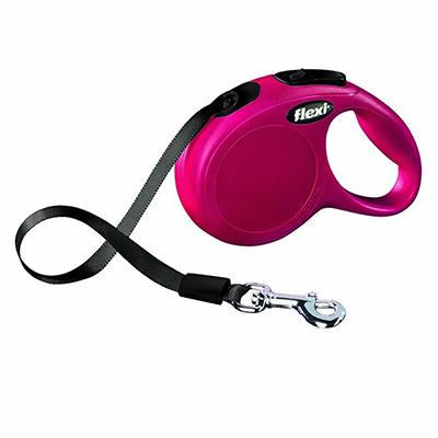 Flexi XSmall Red Retractable Tape Dog Leash Click for larger image