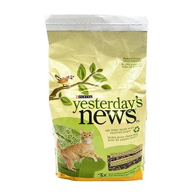 Yesterdays News Recycled Paper Cat Litter 5 lb Click for larger image Yesterdays News Recycled Paper Cat Litter 5 lb Click for larger image