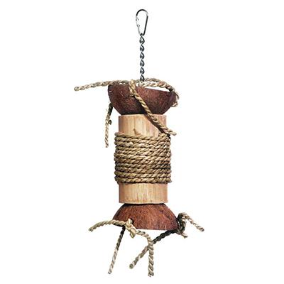Prevue Hendrix Coconut Hide and Seek Foraging Bird Toy Click for larger image Prevue Hendrix Coconut Hide and Seek Foraging Bird Toy Click for larger image