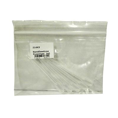 Feeding Pipettes 1ml for Baby Bird Feeding 5 pack Click for larger image Feeding Pipettes 1ml for Baby Bird Feeding 5 pack Click for larger image