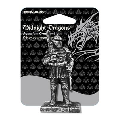 Midnight Dragons Mini Knight Aquarium Ornament Midnight Dragons Mini Knight Aquarium Ornament