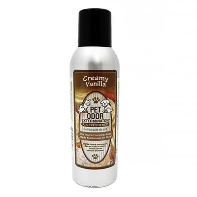 Pet Odor Eliminator Air Freshener Creamy Vanilla 7oz. Click for larger image