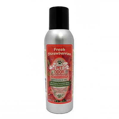 Pet Odor Eliminator Air Freshener Fresh Strawberries 7oz. Pet Odor Eliminator Air Freshener Fresh Strawberries 7oz.