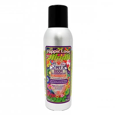 Pet Odor Eliminator Air Freshener Hippie Love 7oz. Click for larger image