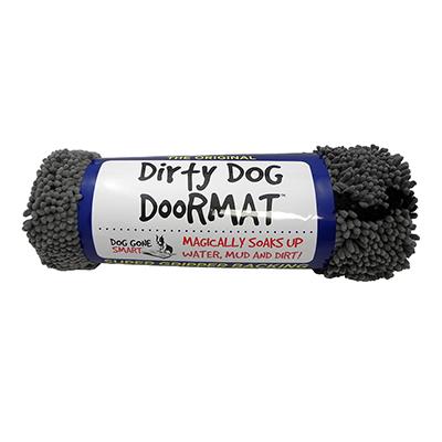 Dog Gone Smart Dirty Dog Doormat Grey Large Click for larger image