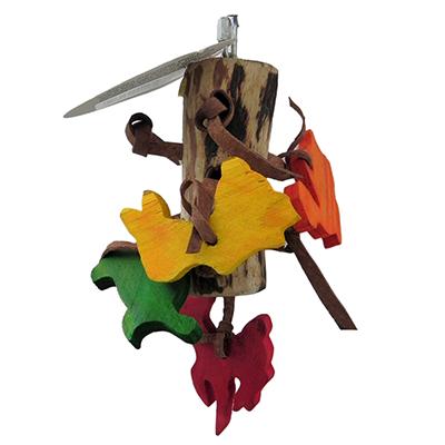 ParroTopia Safari Small Natural Bird Toy Click for larger image ParroTopia Safari Small Natural Bird Toy Click for larger image