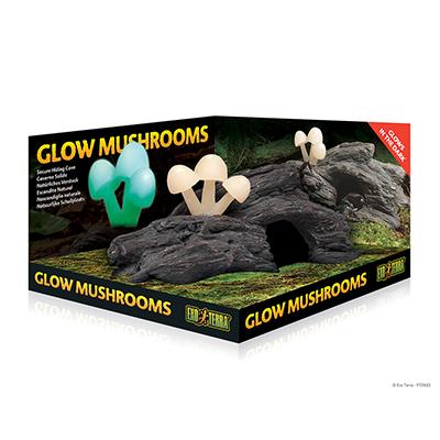 Exo Terra Glow Mushrooms Terrarium Ornament Exo Terra Glow Mushrooms Terrarium Ornament