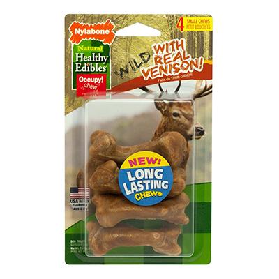 Nylabone Healthy Edible Venison Sm 4ct Nylabone Healthy Edible Venison Sm 4ct
