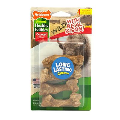 Nylabone Healthy Edible Bison Sm 4ct Click for larger image Nylabone Healthy Edible Bison Sm 4ct Click for larger image