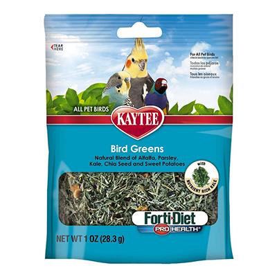 Kaytee Bird Greens 1oz Click for larger image Kaytee Bird Greens 1oz Click for larger image