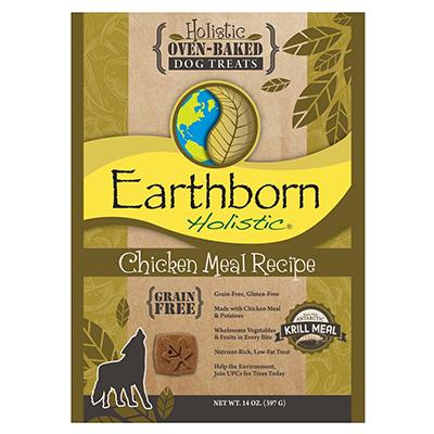 Earthborn Grain Free Dog Biscuits Chicken 14oz Earthborn Grain Free Dog Biscuits Chicken 14oz