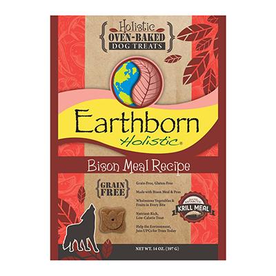 Earthborn Grain Free Dog Biscuits Bison 14oz Click for larger image Earthborn Grain Free Dog Biscuits Bison 14oz Click for larger image
