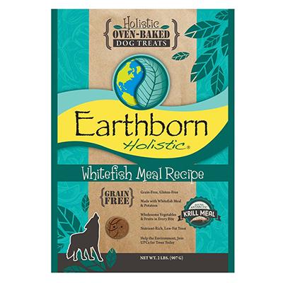 Earthborn Grain Free Dog Biscuits Whitefish 2lb Earthborn Grain Free Dog Biscuits Whitefish 2lb