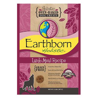 Earthborn Grain Free Dog Biscuits Lamb 2lb Click for larger image