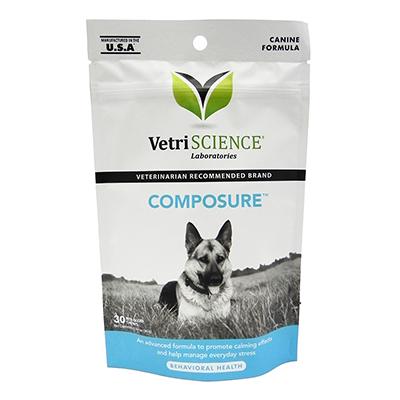 Composure Canine Bite-Sized Calming Chews 30ct Click for larger image Composure Canine Bite-Sized Calming Chews 30ct Click for larger image