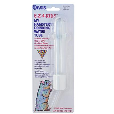 Oasis EZ-4 Kids-Glass Hamster Drinking Tube Water Bottle Click for larger image
