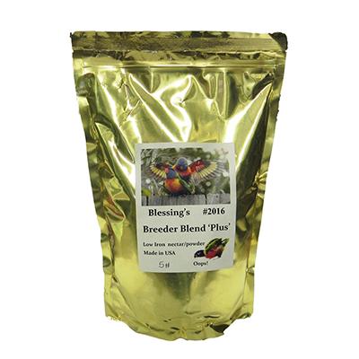 Blessing's Breeder Blend Lory Dry Lorikeet Food 5lb Click for larger image Blessing's Breeder Blend Lory Dry Lorikeet Food 5lb Click for larger image