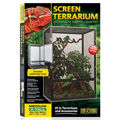 Exo Terra Sceen Terrarium Med Xtall Exo Terra Sceen Terrarium Med Xtall