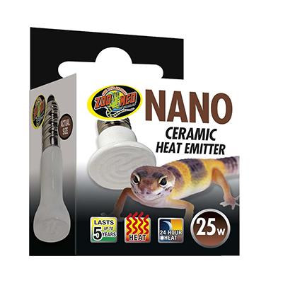 ZooMed Nano Ceramic Heat Emitter 25 watt Click for larger image ZooMed Nano Ceramic Heat Emitter 25 watt Click for larger image