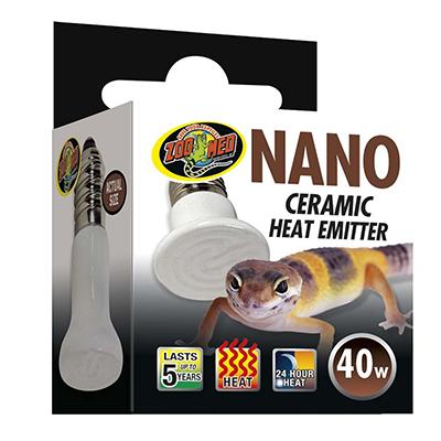 ZooMed Nano Ceramic Heat Emitter 40 watt Click for larger image ZooMed Nano Ceramic Heat Emitter 40 watt Click for larger image
