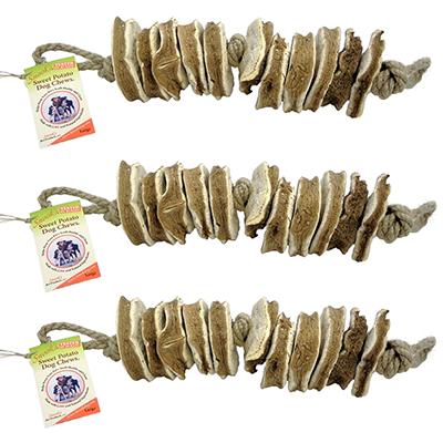 Snook's GMO-Free Sweet Potato Dog Chew Large 3 Pack Click for larger image Snook's GMO-Free Sweet Potato Dog Chew Large 3 Pack Click for larger image
