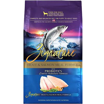 Zignature Dog Trout Salmon 4lb Zignature Dog Trout Salmon 4lb