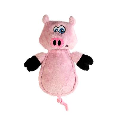 Soft Toy Hear Doggy Ultrasonic Flattie Pig Dog Toy Click for larger image