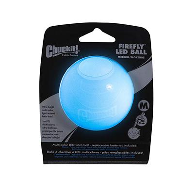 Chuckit Firefly LED Dog Fetch Ball Chuckit Firefly LED Dog Fetch Ball