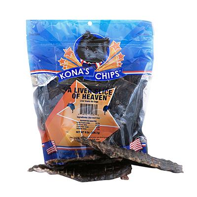 Kona's Chips A Liver Slice of Heaven 8oz Click for larger image