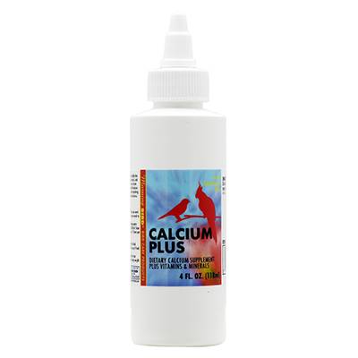 Morning Bird Calcium Plus Bird Supplement Liquid 4 oz Click for larger image Morning Bird Calcium Plus Bird Supplement Liquid 4 oz Click for larger image
